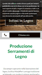 Mobile Screenshot of modafferiinfissi.com